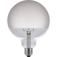 BIG WHITE (SLV) LED Koule 125 Half Moon LED ��rovka, E27, f�zov� stm�v�n�, 7W, 2700K 1008157