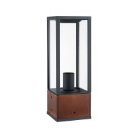 PAULMANN Sv�teln� objekt Timba IP44 hranat� 400mm max. 60W 230V d�evo E27 d�evo