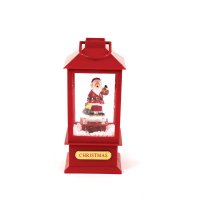 ACA Lighting plastov� santa s hudbou, 2 MINI LED WW, na baterie 3xAA, IP20, 10X10X20CM X0721106B