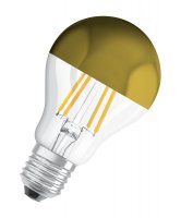 OSRAM LED STAR CL A FIL Mirror Gold 54 non-dim 7W/827 E27