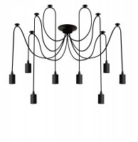 CENTURY Z�V�SN� SV�TIDLO PER8 �ERN� pro LED ��rovky 8x d�lka 150cm 8x E27 IP20