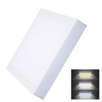 Solight LED mini panel CCT, p�isazen�, 18W, 1530lm, 3000K, 4000K, 6000K, �tvercov� WD173