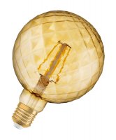 LEDVANCE Vintage 1906 LED CL PINECONE FIL GOLD 40 non-dim 4,5W/825 E27