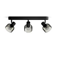 Philips Sleet bodov� sv�tidlo 3x E14 25W bez zdroje 44cm IP20, �ern�