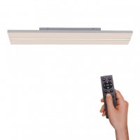 LEUCHTEN DIREKT is JUST LIGHT LED panel svítidlo, stropní svítidlo, 100x25cm, moderní, dálkový ovladač 2700-5000K 14854-16 LEUCHTEN DIREKT is JUST LIGHT LED panel svítidlo, stropní svítidlo, 100x25cm, moderní, dálkový ovladač 2700-5000K 14854-16