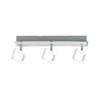 Paulmann bodov� sv�tidlo Frame LED 3-ramenn� B�l�/Chrom v�etn� sv. zdroje 3x4,5W 666.40 P 66640
