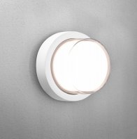 CENTURY PURA LED venkovn� n�st�nn� sv�tidlo Round b�l� 10W 3000K IP65