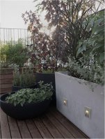 NOVA LUCE venkovn� zapu�t�n� sv�tidlo do zdi FINLO �ed� beton IP65 bez sv�teln�ho zdroje 9117080