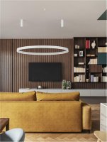 NOVA LUCE závěsné svítidlo MOTIF LED hliník a akryl bílá 80W 2700K-6000K 220-240V,CCT a stmívatelné, IP20 9530221 NOVA LUCE závěsné svítidlo MOTIF LED hliník a akryl bílá 80W 2700K-6000K 220-240V,CCT a stmívatelné, IP20 9530221