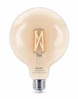 WiZ Smart LED Kulov� ��rovka Filament �ir� 7 W (ekv. 60 W) 806lm 2700-6500K G125 E27
