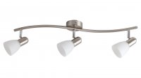 Rabalux bodové svítidlo Soma E14 3x MAX 40W saténová chromová 6303 Rabalux bodové svítidlo Soma E14 3x MAX 40W saténová chromová 6303
