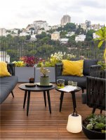 NOVA LUCE venkovní stolní lampa JIGRA černý hliník a akryl LED 2W 3000K 3,7V 339st. IP54 vypínač na těle / USB kabel 9002877 NOVA LUCE venkovní stolní lampa JIGRA černý hliník a akryl LED 2W 3000K 3,7V 339st. IP54 vypínač na těle / USB kabel 9002877