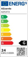 AZzardo AZ5372 PANKA stmívatelné stropní svítidlo LED 23W 1700lm CCT 230V IP40 černá AZzardo AZ5372 PANKA stmívatelné stropní svítidlo LED 23W 1700lm CCT 230V IP40 černá