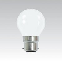 NBB Decora 240V 7-8W B22d P45 matn� 375102000