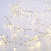 ACA Lighting 300 LED dekorační řetěz, WW, stříbrný měďený kabel, 220-240V + 8 funkcí, IP44, 3m+3m, 6W X063001177 ACA Lighting 300 LED dekorační řetěz, WW, stříbrný měďený kabel, 220-240V + 8 funkcí, IP44, 3m+3m, 6W X063001177