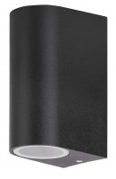 Rabalux venkovní nástěnné svítidlo Chile GU10 2x MAX 35W černá IP44 8030 Rabalux venkovní nástěnné svítidlo Chile GU10 2x MAX 35W černá IP44 8030