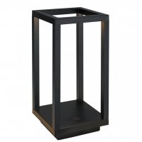 BRILONER Laer stoln� lampa - 1,8W, 50lm, bezdr�tov�, LED, stm�vateln�, dotykov� vyp�na�, CCT, �ern� 7579015