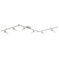 PAUL NEUHAUS LED stropní bodové svítidlo, nastavitelné, ocel 3000K LD 11936-55 PAUL NEUHAUS LED stropní bodové svítidlo, nastavitelné, ocel 3000K LD 11936-55