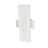 ACA Lighting Gypsum zapuštěné sádrové svítidlo G8008MR ACA Lighting Gypsum zapuštěné sádrové svítidlo G8008MR