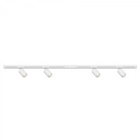 BRILONER Startovací sada lištový systém 150cm - 2x 230V lišta 1-fázová, 4 spoty GU10, bílé 8000046 BRILONER Startovací sada lištový systém 150cm - 2x 230V lišta 1-fázová, 4 spoty GU10, bílé 8000046