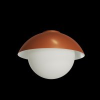 OSMONT LUK60022 LUKIDA 3 stropn�/n�st�nn� sklen�n� sv�tidlo terakota / b�l� IP65 3000 K 27W LED