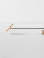 NOVA LUCE n�st�nn� sv�tidlo SCOPE �ern� a zlat� LED 18.8W 3000K stm�vateln� 9695251