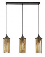 Rabalux závěsné svítidlo Roxas E27 3x MAX 40W matná černá 72153 Rabalux závěsné svítidlo Roxas E27 3x MAX 40W matná černá 72153