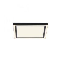 JUST LIGHT LED stropn� sv�tidlo 30x30cm, �ern�, d�lkov� ovl�d�n�, stm�vateln�, CCT ovl�dan� p�es aplikaci Tuya 2700-5000K