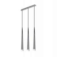 AZzardo STYLO závěsné svítidlo 3x G9 40W bez zdroje 55cm IP20, chromové AZzardo STYLO závěsné svítidlo 3x G9 40W bez zdroje 55cm IP20, chromové