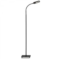 BRILONER LED CCT stojac� sv�tidlo s dotykov�m vyp�na�em 128 cm 6,6W 600lm �ern� BRILO 1297-015