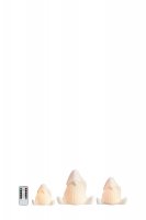 Marksl�jd Miles b�l� v�no�n� dekorace 3ks na d�lkov� ovl�d�n�