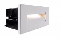 Light Impressions KapegoLED vestavn� sv�tidlo do zdi Yvette III 220-240V AC/50-60Hz 9,50 W 3000 K 335 lm 250 mm b�l� 763012
