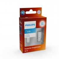 Philips W5W 24V W2.1x9.5d Ultinon Pro7000 4000K NOECE 2ks 24961WU70X2 Philips W5W 24V W2.1x9.5d Ultinon Pro7000 4000K NOECE 2ks 24961WU70X2