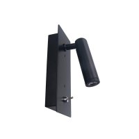 ACA Lighting LED nástěnné svítidlo COB 3W 4000K kov černá INYOKA 151BMB ACA Lighting LED nástěnné svítidlo COB 3W 4000K kov černá INYOKA 151BMB