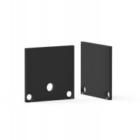 SLC koncovka pro profil Pro B5/B6 ploch� �ern� 2x