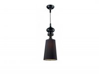 Z�v�sn� sv�tidlo AZzardo Baroco 1 pendant black AZ0064 E27 1x15W IP20 25cm �ern�