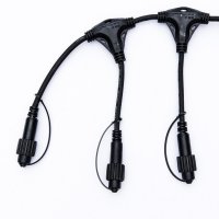 DecoLED T rozbo�ova�, 21 v�stup�, �ern�, IP67