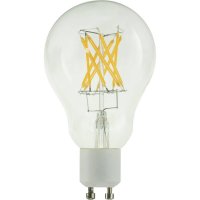 BIG WHITE (SLV) LED A60 Crossed Filament LED ��rovka, GU10, f�zov� stm�v�n�, 5W, 2200K 1008154