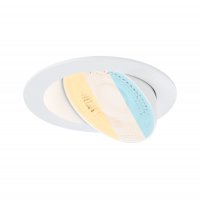 PAULMANN LED vestavn� sv�tidlo White Select Aumus spot kruhov� 105mm 90� 5W 230V stm�vateln� 2700 - 6500K b�l�