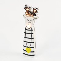 ACA Lighting d�ev�n� dekorace sob 6 LED WW na baterie (2xAAA) IP20 8x3x29.5cm X0761155