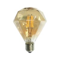 ACA LED Amber dekorativn� 6W E27 DIM 2700K