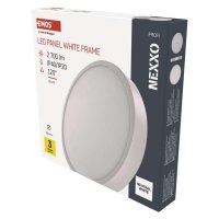 EMOS LED p�isazen� sv�tidlo NEXXO, kruhov�, b�l�, 28,5W, neutr�ln� b�l� ZM5155