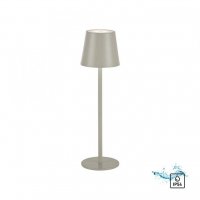LEUCHTEN DIREKT is JUST LIGHT LED stoln� lampa lakovan� �ed� ochrana proti st��kaj�c� vod� na baterie 3000K LD 19250-40