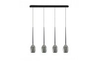 AZzardo AZ2938 závěsné svítidlo Izza 4 kouřová AZzardo AZ2938 závěsné svítidlo Izza 4 kouřová