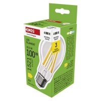EMOS LED ��rovka Filament A60 / E27 / 10,5 W (100 W) / 1521 lm / neutr�ln� b�l� ZF5D63
