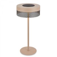 BRILONER Booha stoln� lampa - 2,5W, 300lm, bezdr�tov�, IP44, LED, stm�vateln�, tepl� b�l�, b�ov�/antracit 7576011