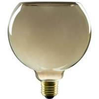 BIG WHITE (SLV) LED Plovouc� Globus 150 LED ��rovka, kou�ov� �ern�, E27, f�zov� stm�v�n�, 6W, 1900K 1008163