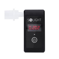 Solight alkohol tester mini, Fuel Cell, 0,0 - 5,0� BAC,citlivost 0,08� 1T09