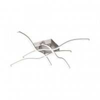 PAUL NEUHAUS LED stropn� sv�tidlo, ocel, 4-ramenn�, modern� 3000K LD 15132-55