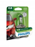 Philips H4 Long Life EcoVision 12V 12342LLECOB1 Philips H4 Long Life EcoVision 12V 12342LLECOB1
